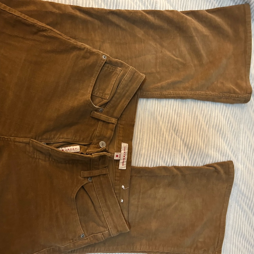 Lucky Brand Tan Corduroy Jeans
